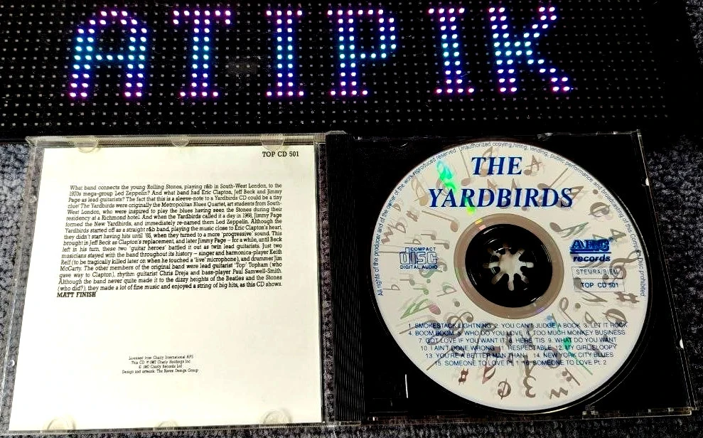 🎧 The Yardbirds - Clásicos Cortados - CD Rock 60s Coleccionista Indispensable🤘 – photo 3